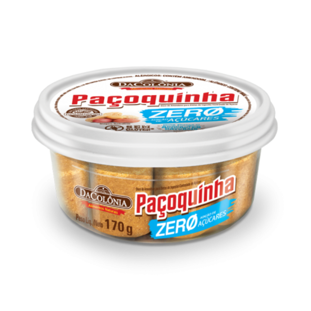 DaColônia Paçoca Zero Açúcar (170g)